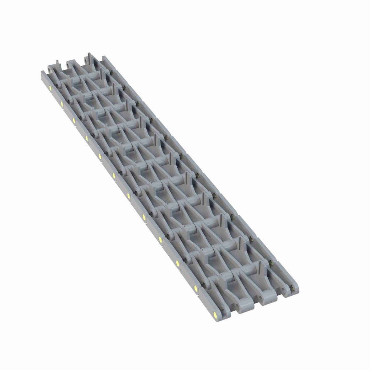 Rexnord 5705 Straight Running Solid Top, Material: Silver Platinum Series™ X, Width: 3.25in, Pitch: 1.5in - 814-5953