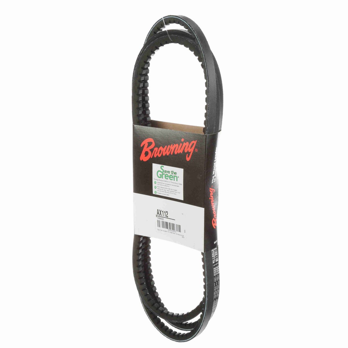 Browning EPDM Notched Belt 98% Efficient - AX112