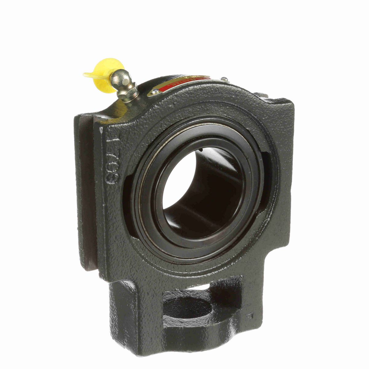 Sealmaster Mounted Cast Iron Wide Slot Take Up Ball Bearing - 52100 Bearing Steel, Black Oxided - Setscrew Lock - ST-32R