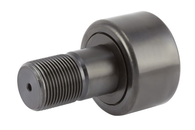 Игольчатый опорный ролик с цапфой RBC CH64LW, бочкообразный, повышенной грузоподъемности, с уплотнением, с шестигранным отверстием