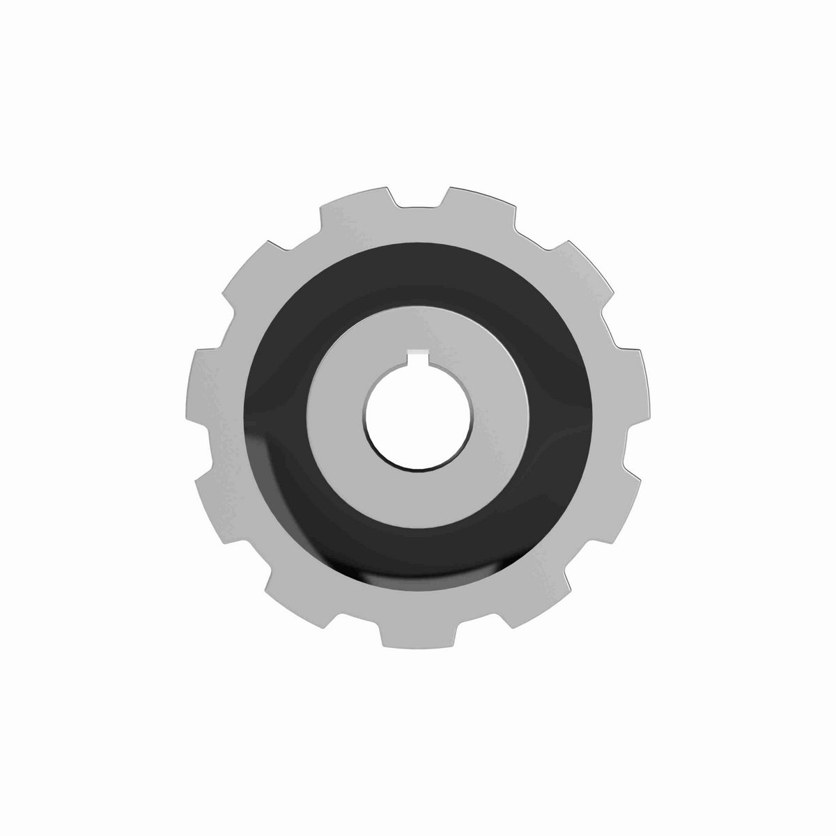 Rexnord 880 Series Solid One Piece Cast Iron Sprocket with 11 Teeth and a 1-1/4in Round Shaft-Ready Bore with Keyway & Setscrew - 401-209-5