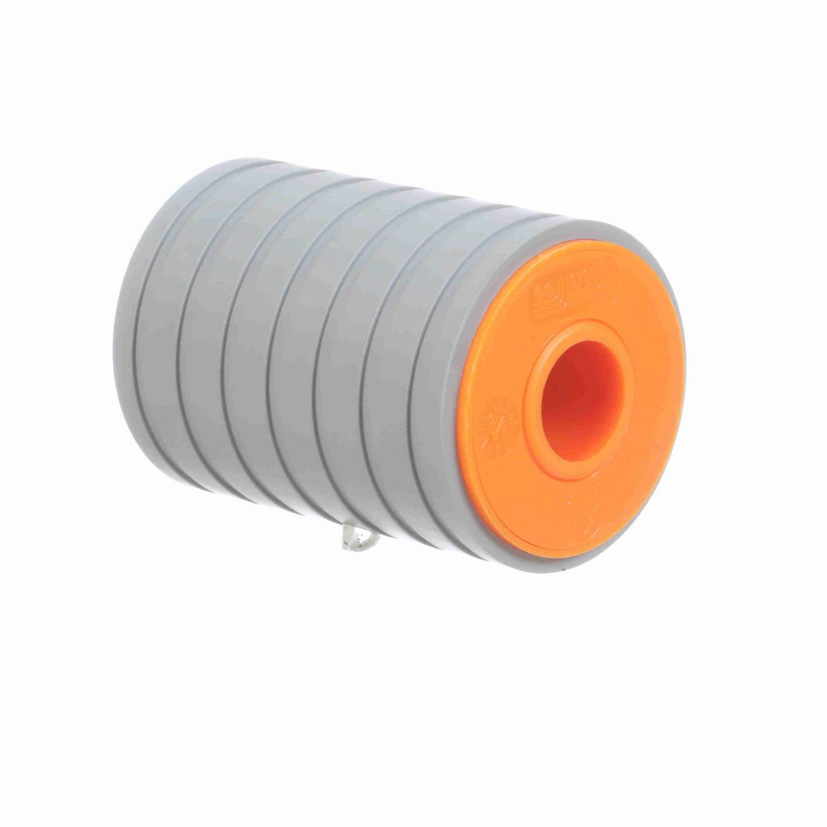System Plast Return Roller with Rubber; OD: 57-mm, Shaft Dia: -mm, Length: 82.5-mm, Color: Orange - RETURN ROLLER