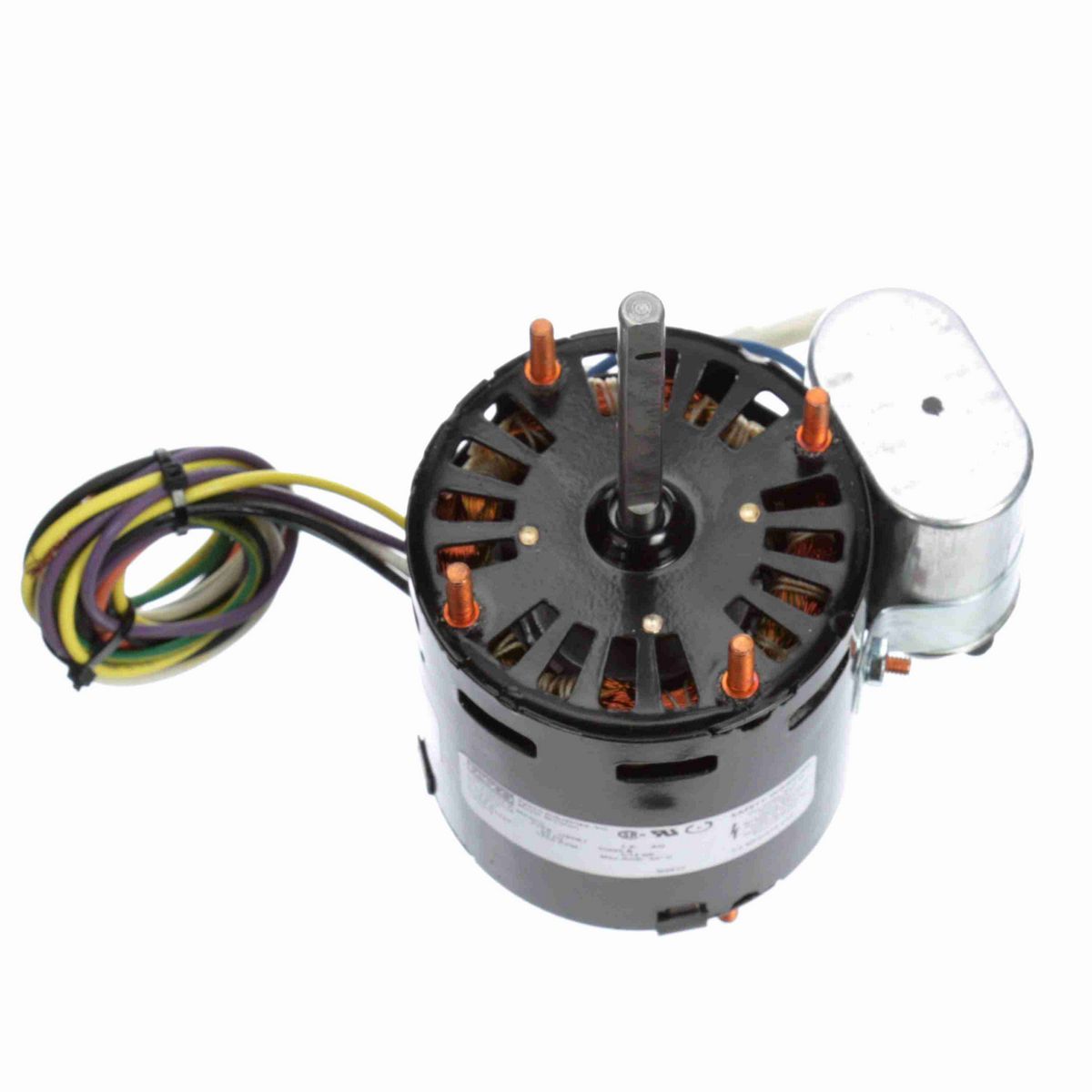 FASCO OEM Replacement Motor, 1/12 HP, 1 Ph, 60 Hz, 115/230 V, 1550 RPM, 1 Speed, 3.3" Diameter, OAO - D1127
