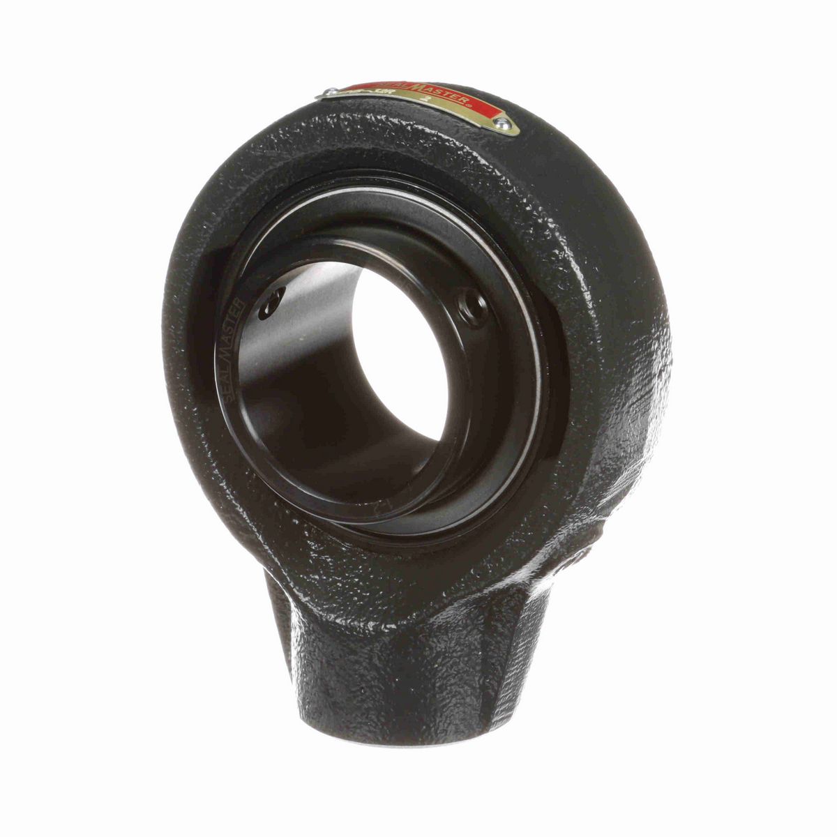 Sealmaster Mounted Cast Iron Hanger Unit Ball Bearing - 52100 Bearing Steel, Black Oxided - Setscrew Lock - SCHB-32R