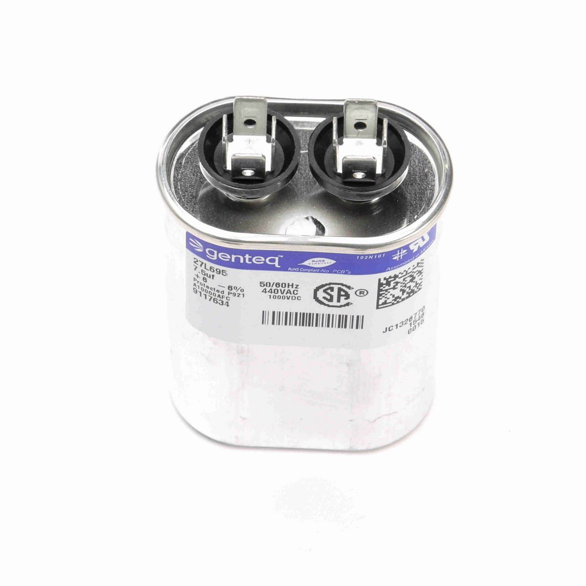 LEESON RUN CAP 7.5 MFD 440 VOLT - A445