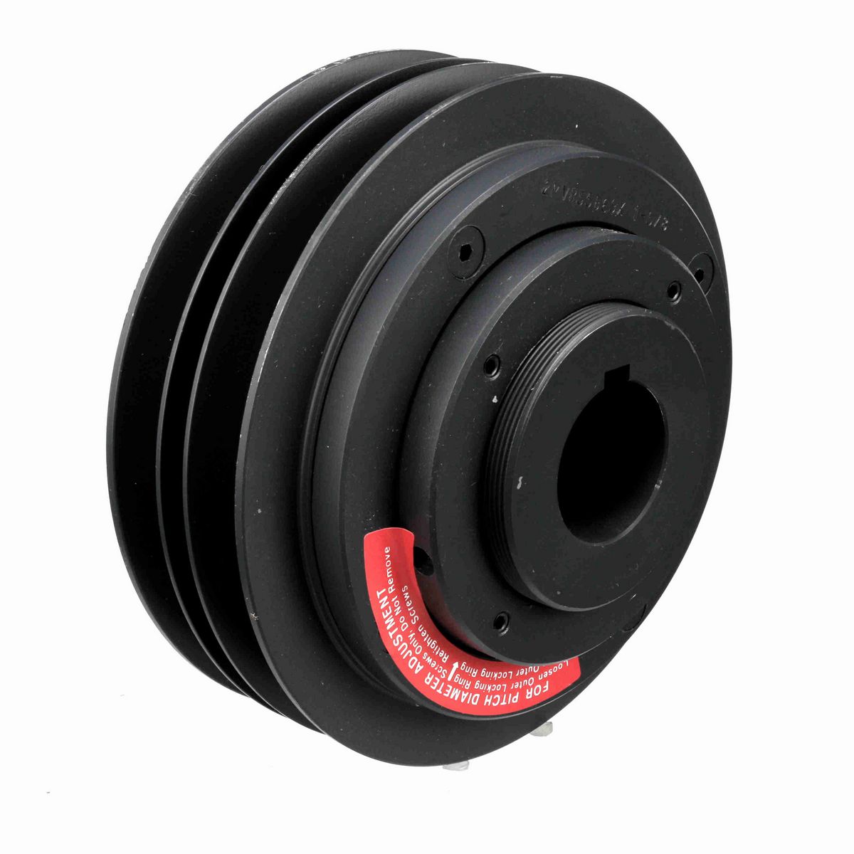 Browning 2 Groove Cast Iron Finished Bore Multiple Variable Pitch Sheave - 2MVP55B69X 1 5/8