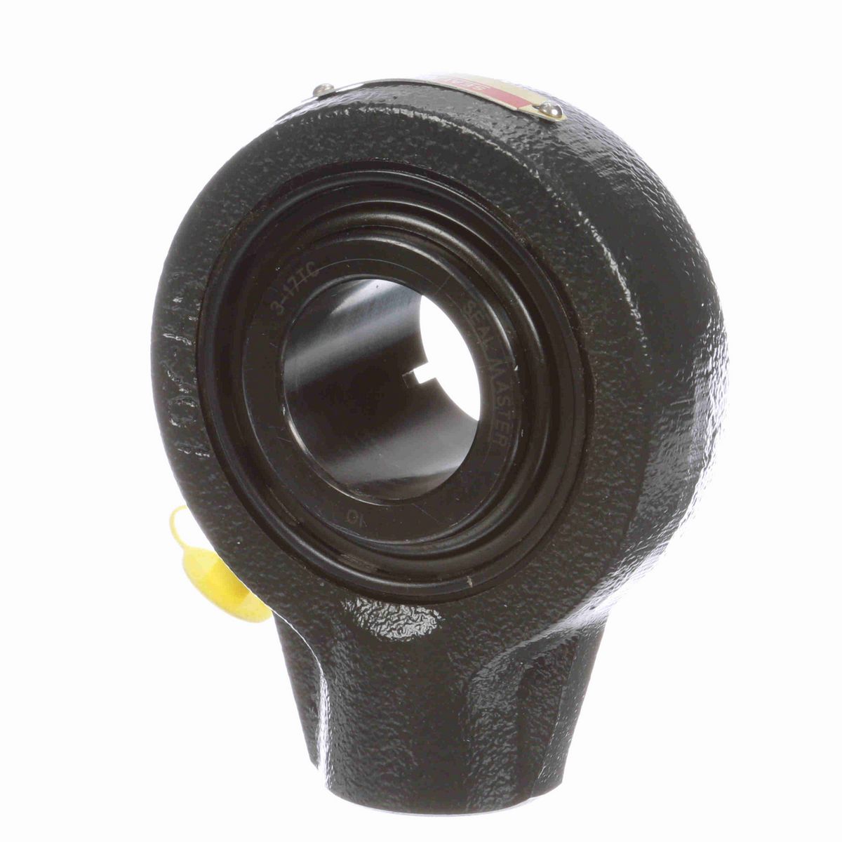 Sealmaster Mounted Cast Iron Hanger Unit Ball Bearing - 52100 Bearing Steel, Black Oxided - Concentric Lock - SEHB-23TC