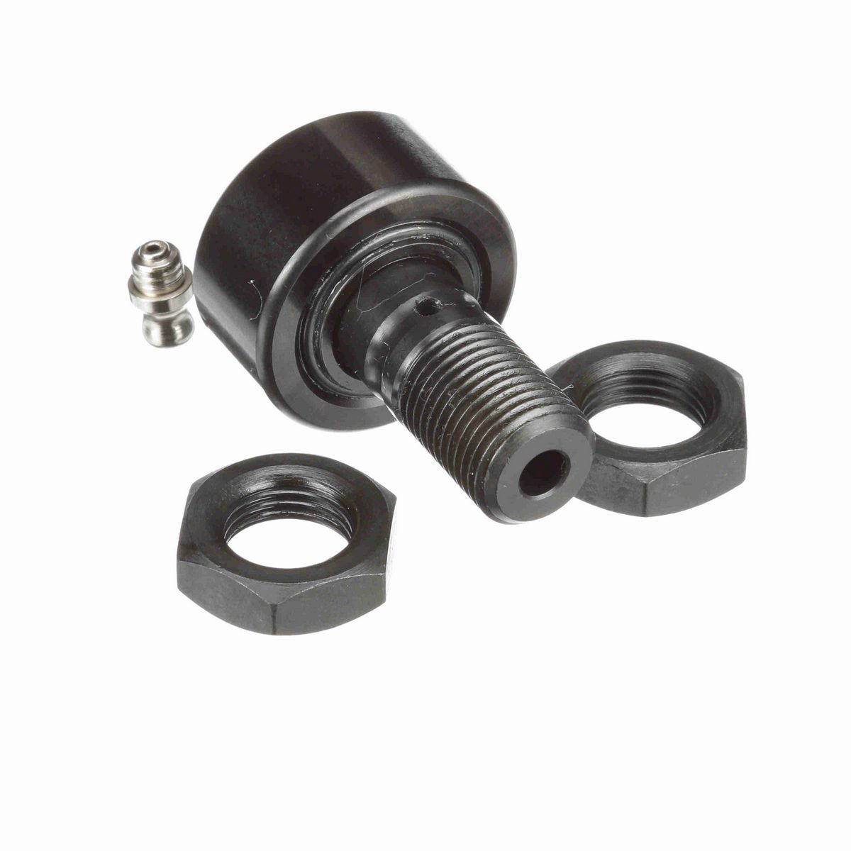 Опорный ролик с цапфой McGill CAMROL MCFD 35 X, цилиндрический, повышенной грузоподъемности, со щитком, со шлицем под отвёртку, метрический