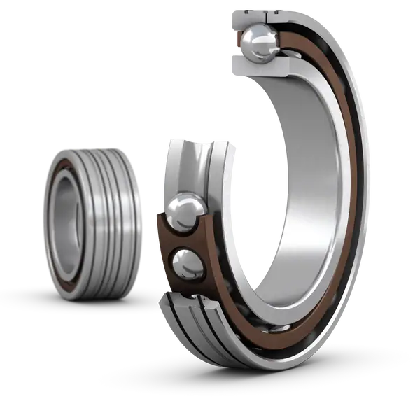 Согласованный комплект двух прецизионных однорядных радиально-упорных шарикоподшипников типа D повышенной грузоподъёмности SKF 7016 ACD/P4ALDGA