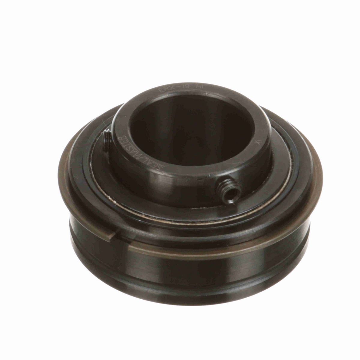 Sealmaster Mounted Insert Only Ball Bearing - 52100 Bearing Steel, Black Oxided - Setscrew Lock - High Temperature - ERX-19 HI