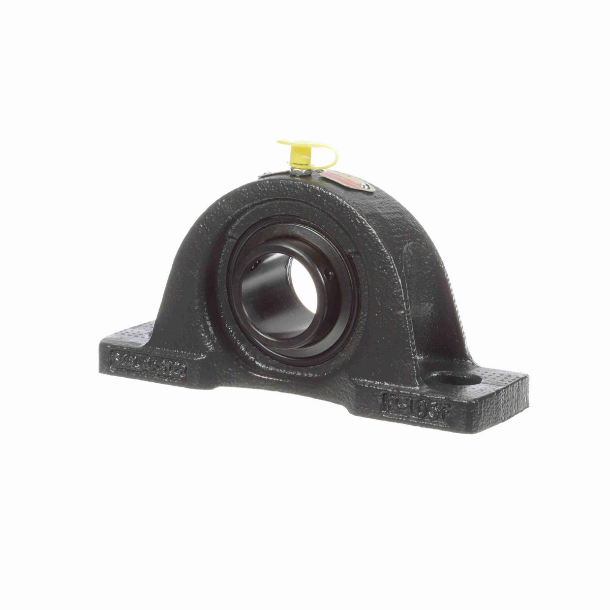 Sealmaster Mounted Cast Iron Two Bolt Low Base Pillow Block Ball Bearing - 52100 Bearing Steel, Black Oxided - Setscrew Lock - NPL-20R