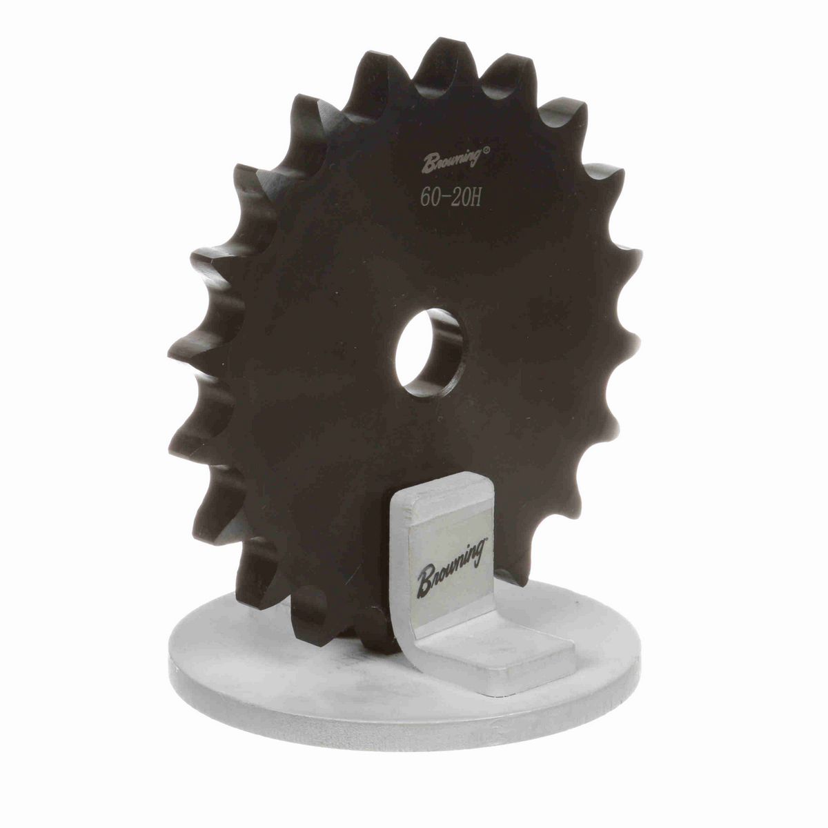 Browning Steel Minimum Plain Bore Roller Chain Sprocket - 60A20