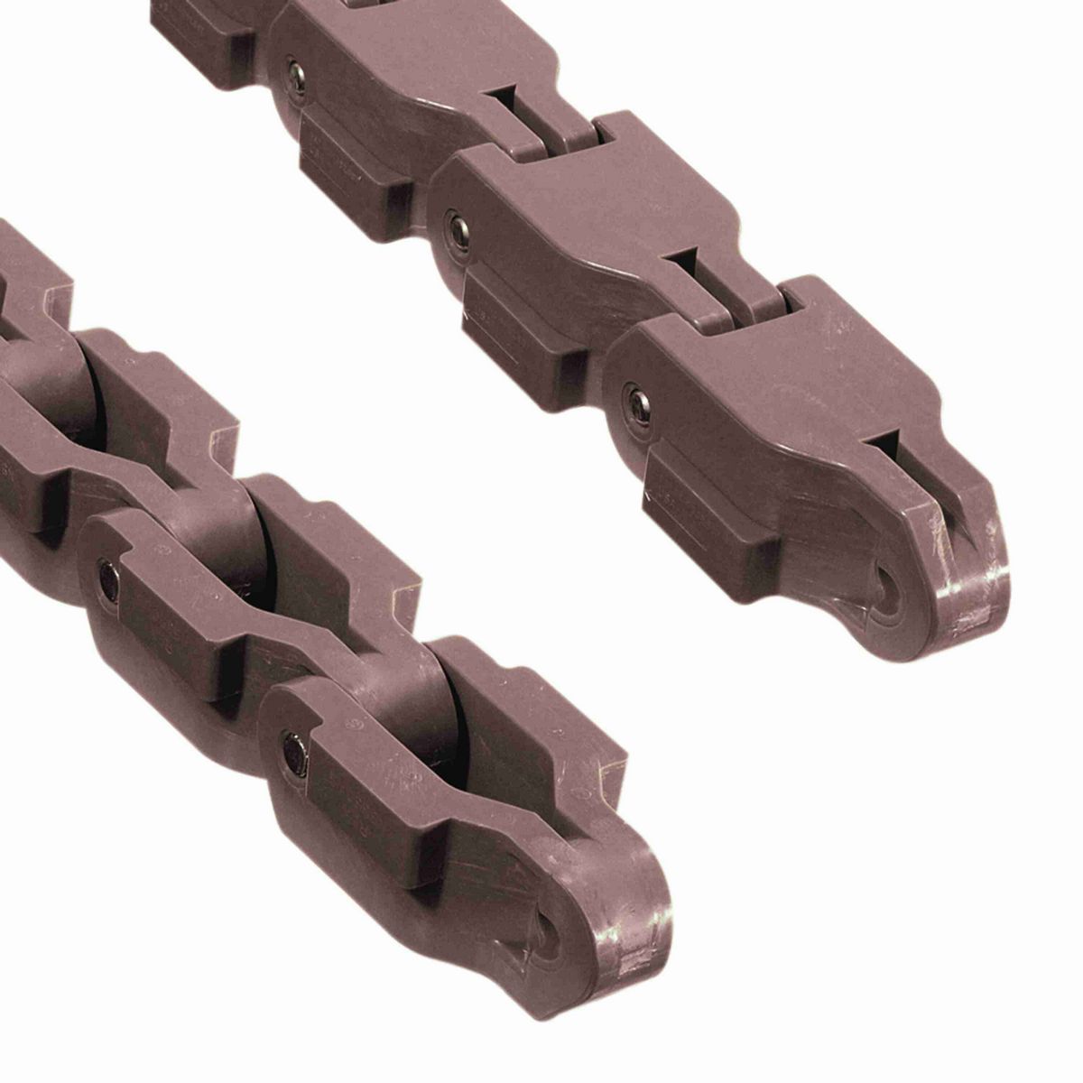 Rexnord N9350WS Side-flexing Solid Top, Material: Acetal, Width: 2.66in, Pitch: 3.5in - 81425821