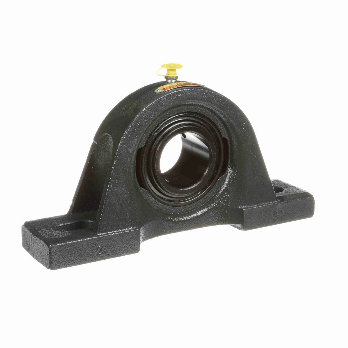 Sealmaster Mounted Cast Iron Two Bolt Pillow Block Ball Bearing - 52100 Bearing Steel, Black Oxided - Setscrew Lock - SP-31C
