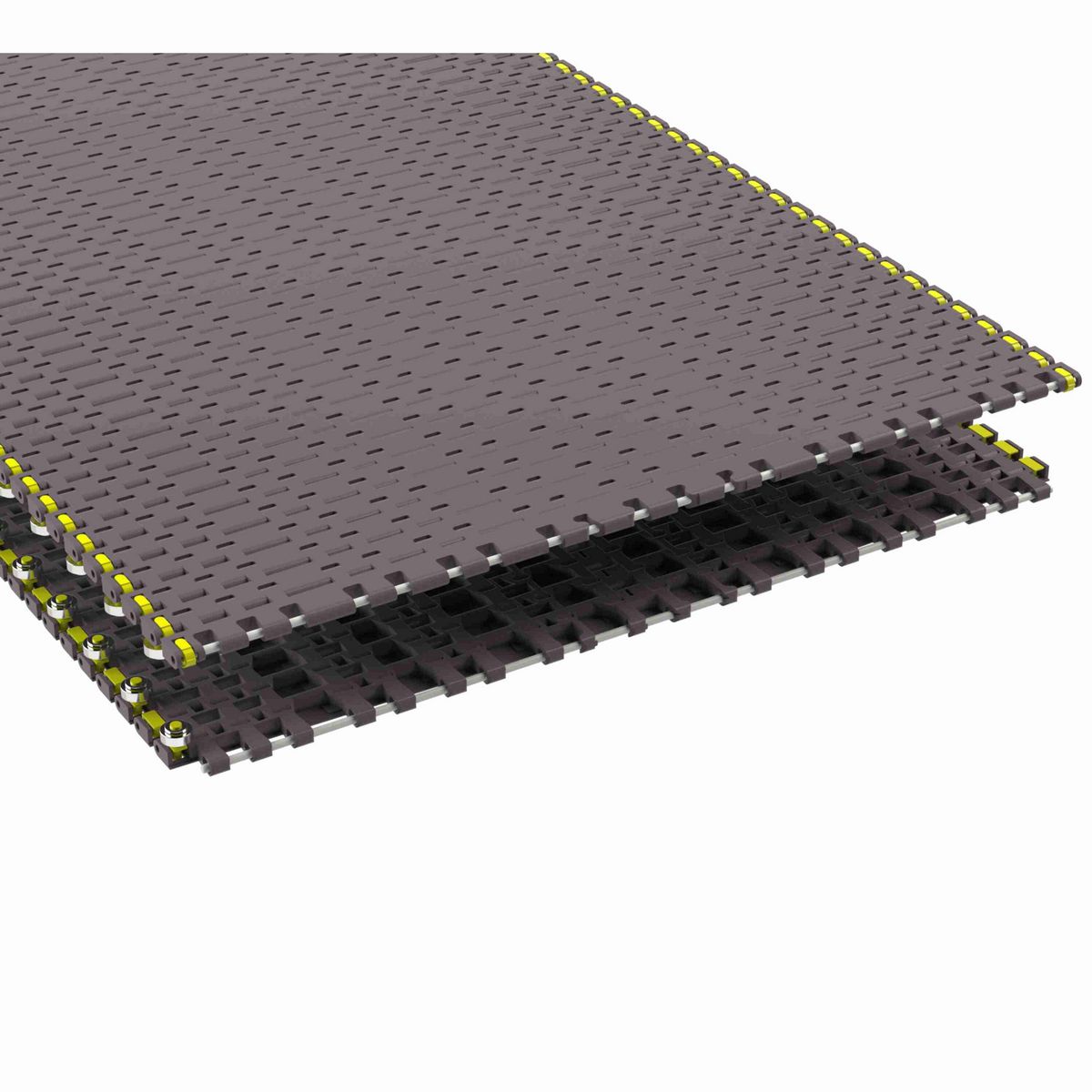 Rexnord 7956B Side-flexing Flush Grid, Material: Brown High Performance, Width: 30in, Pitch: 1.25in - 81450901