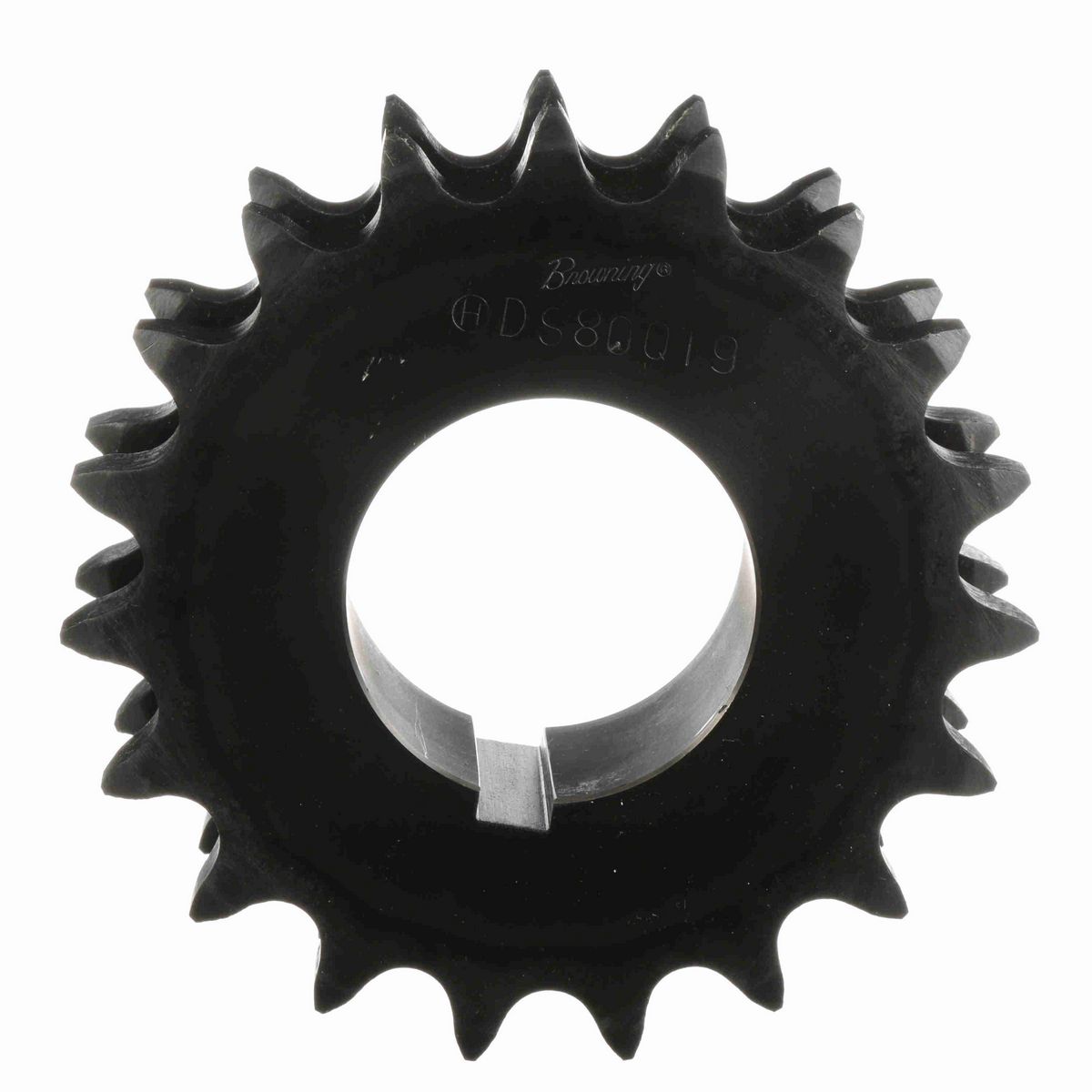 Browning Steel Bushed Bore Roller Chain Sprocket - DS80Q19