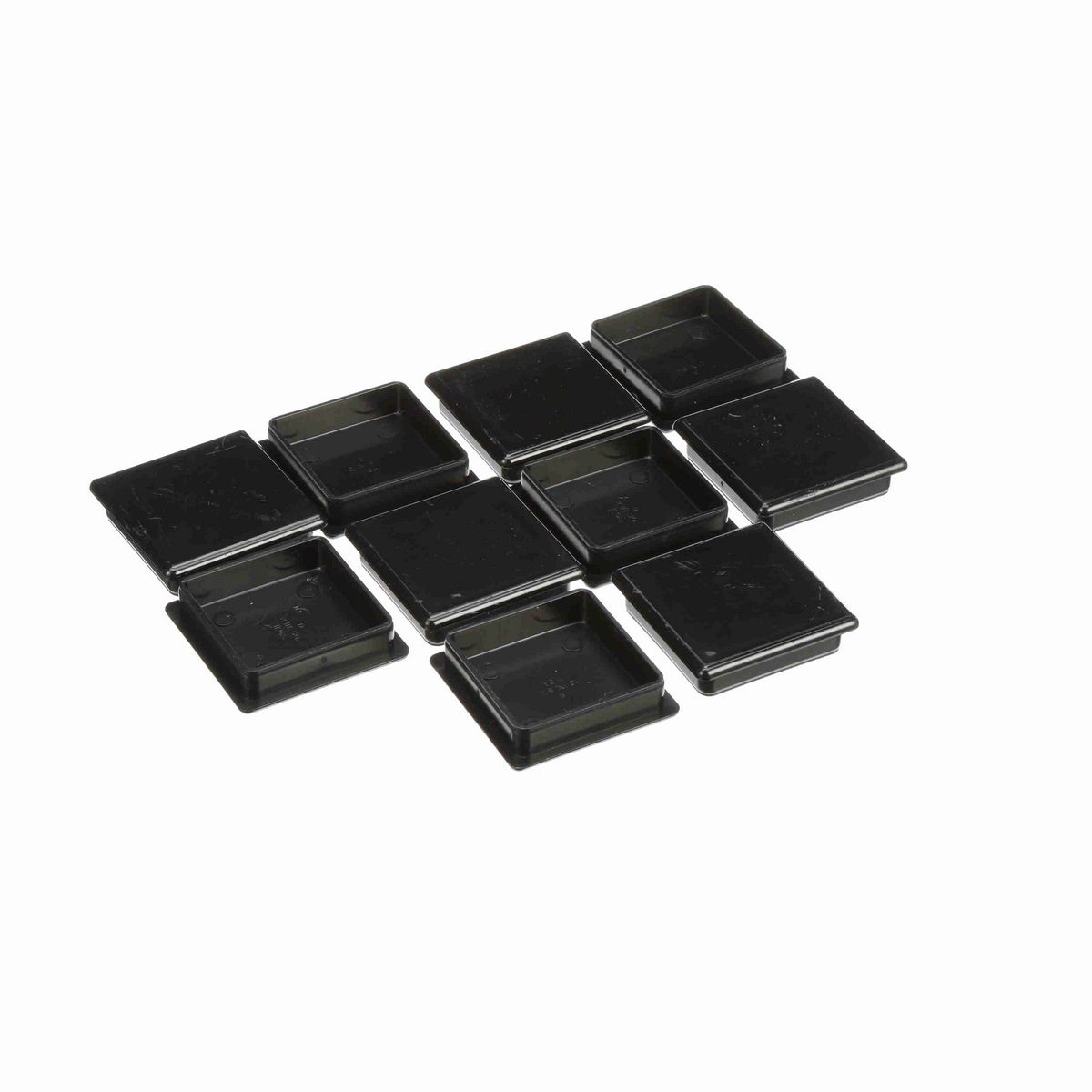 System Plast Tube Cap (Square); Series: VG-560, Thread: N/A for a 2" Sq. Tube w/ 0.120" Wall Thickness - VG-560-2.0-11