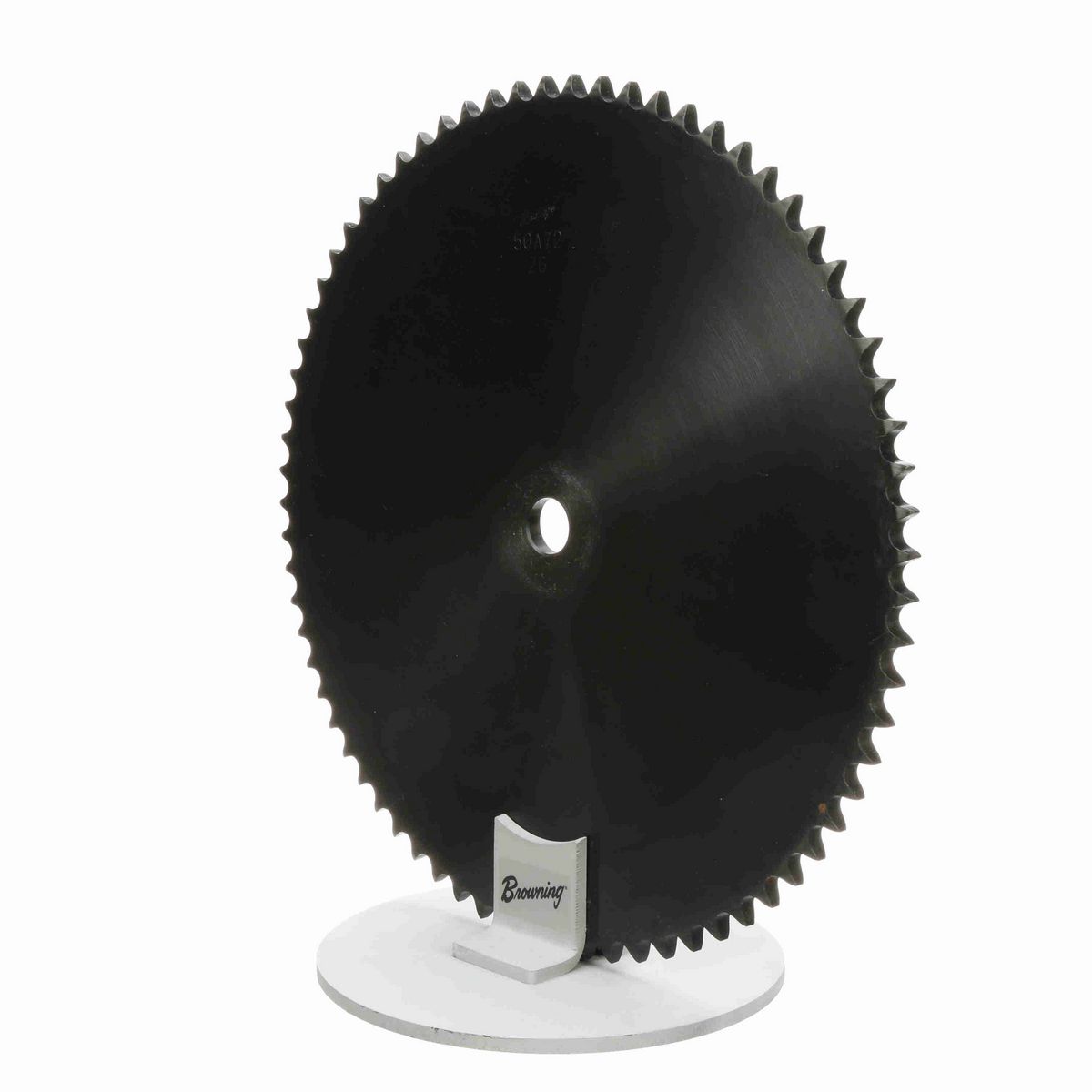 Browning Steel Minimum Plain Bore Roller Chain Sprocket - 50A72