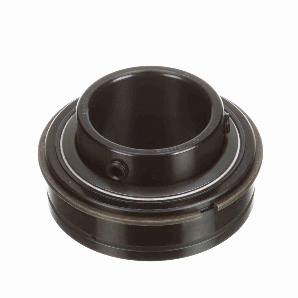 Sealmaster Mounted Insert Only Ball Bearing - 52100 Bearing Steel, Black Oxided - Setscrew Lock - ER-32R