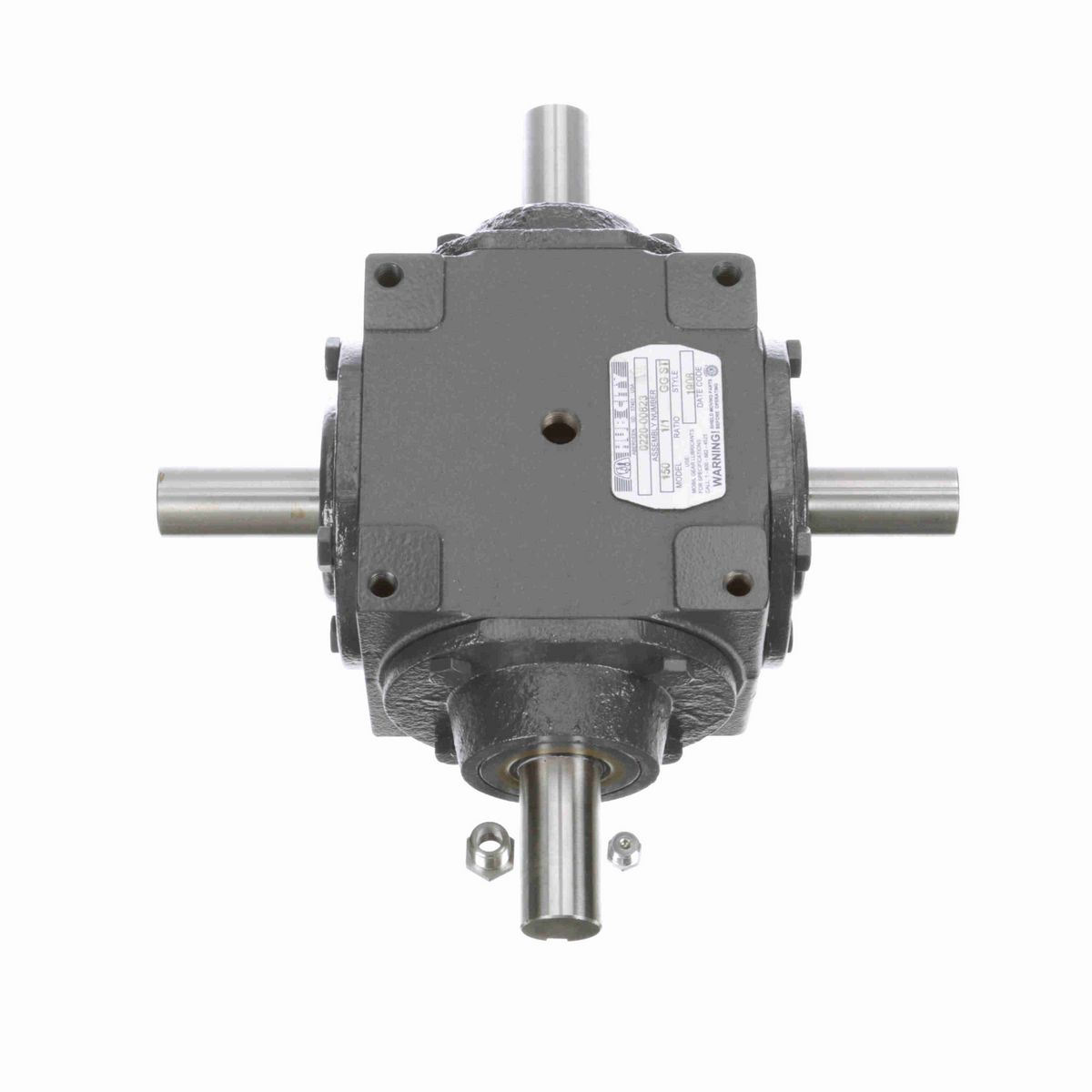 Hub City Bevel Gear Drives Cast Iron Bevel Reducer - 150 1/1 GG ST