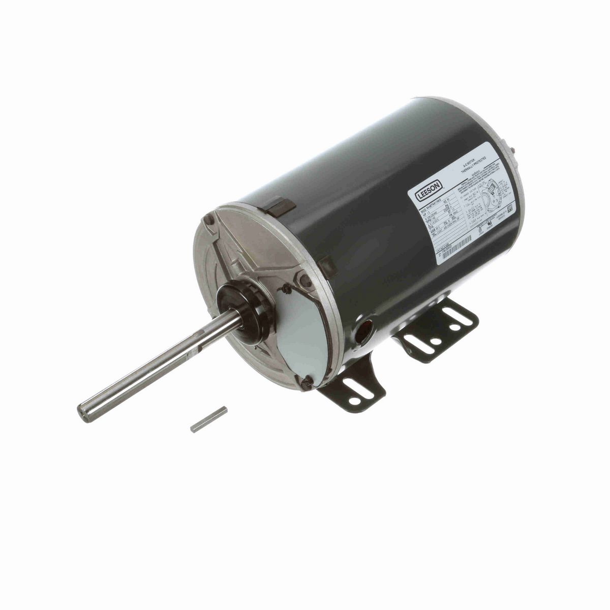 LEESON Condenser Fan Motor, 1.50 HP, 3 Ph, 60 Hz, 208-230/460 V, 1200 RPM, 56HZ Frame, DP - K1486