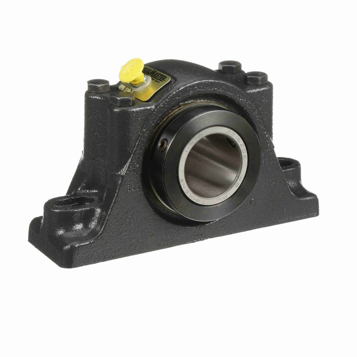 Sealmaster Mounted Cast Iron Two Bolt Pillow Block Tapered Roller - 52100 Bearing Steel - Double Collar Mount Lock - RPB 110-2