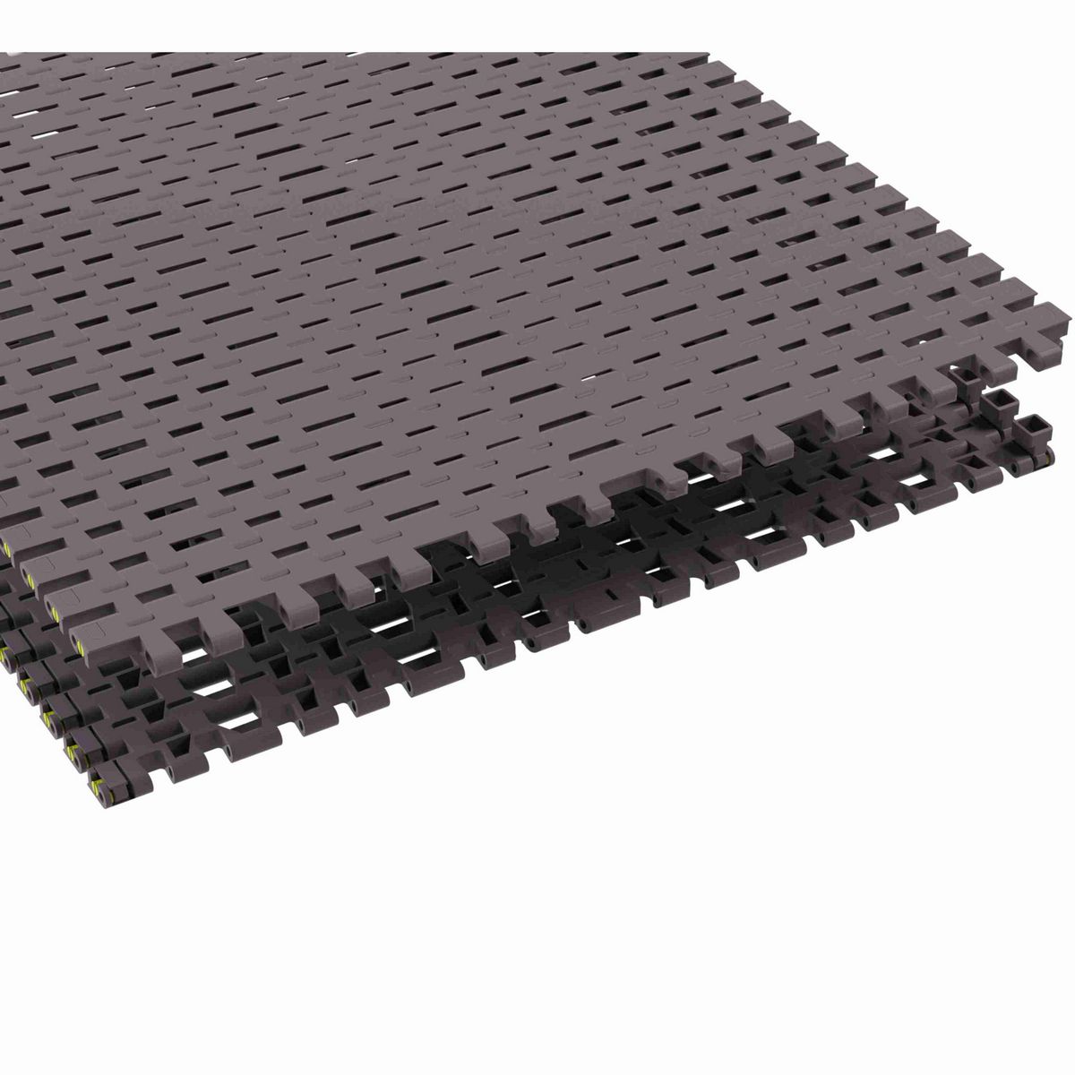 Rexnord 7956GT Side-flexing Flush Grid, Material: Brown High Performance, Width: 24in, Pitch: 1.25in - 10324711