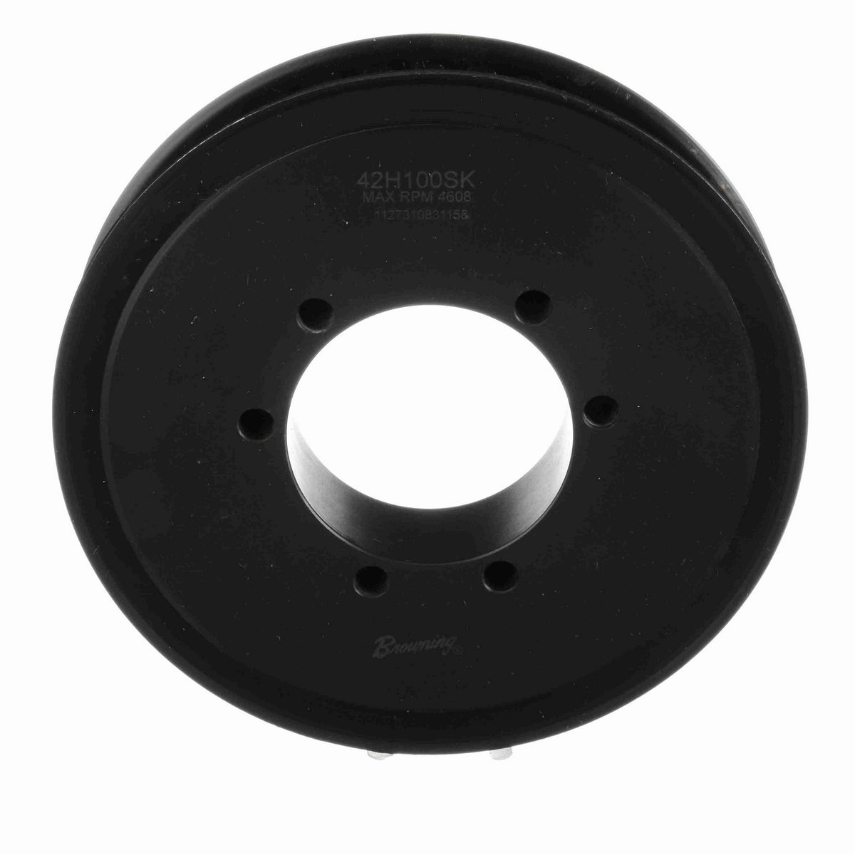 Browning Steel Bushed Bore Gearbelt Pulley - 42H100SK