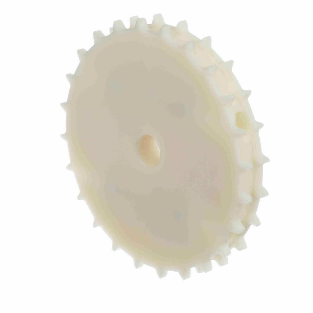 System Plast 2190 Series Split Machined Sprocket with 24 Teeth, a 1-1/4in Round Shaft-Ready Bore and Setscrew - 2190-24R1.25-DMS-SS