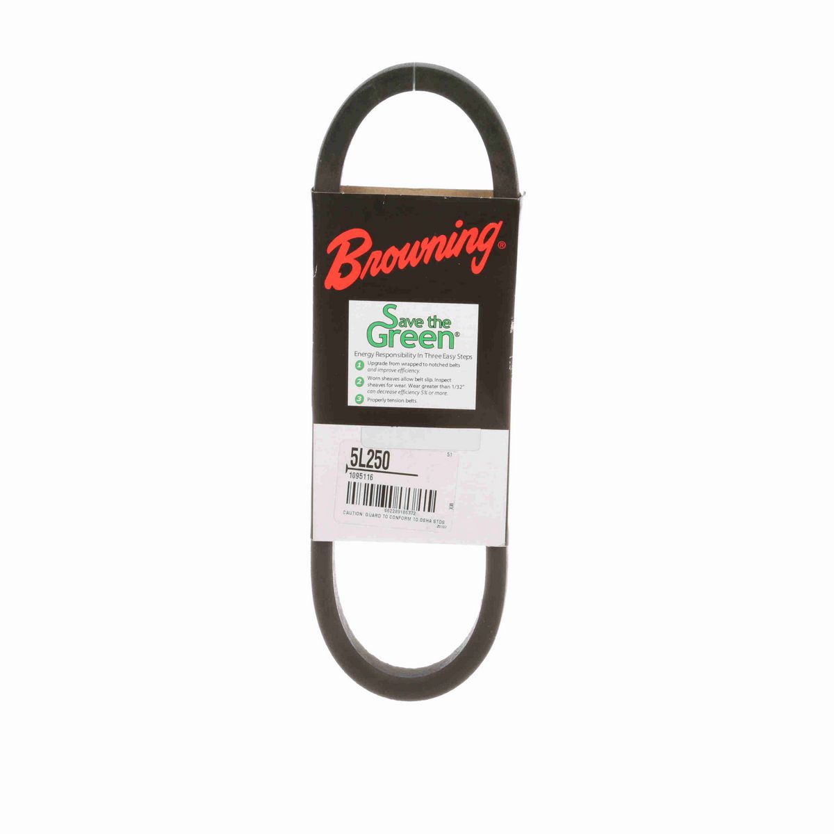 Browning Rubber FHP Belt - 5L250