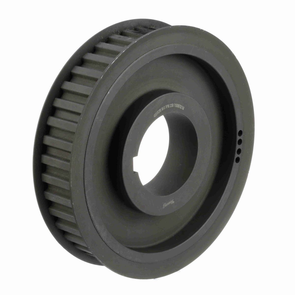 Browning Steel Bushed Bore Gearbelt Pulley - 40XHR200