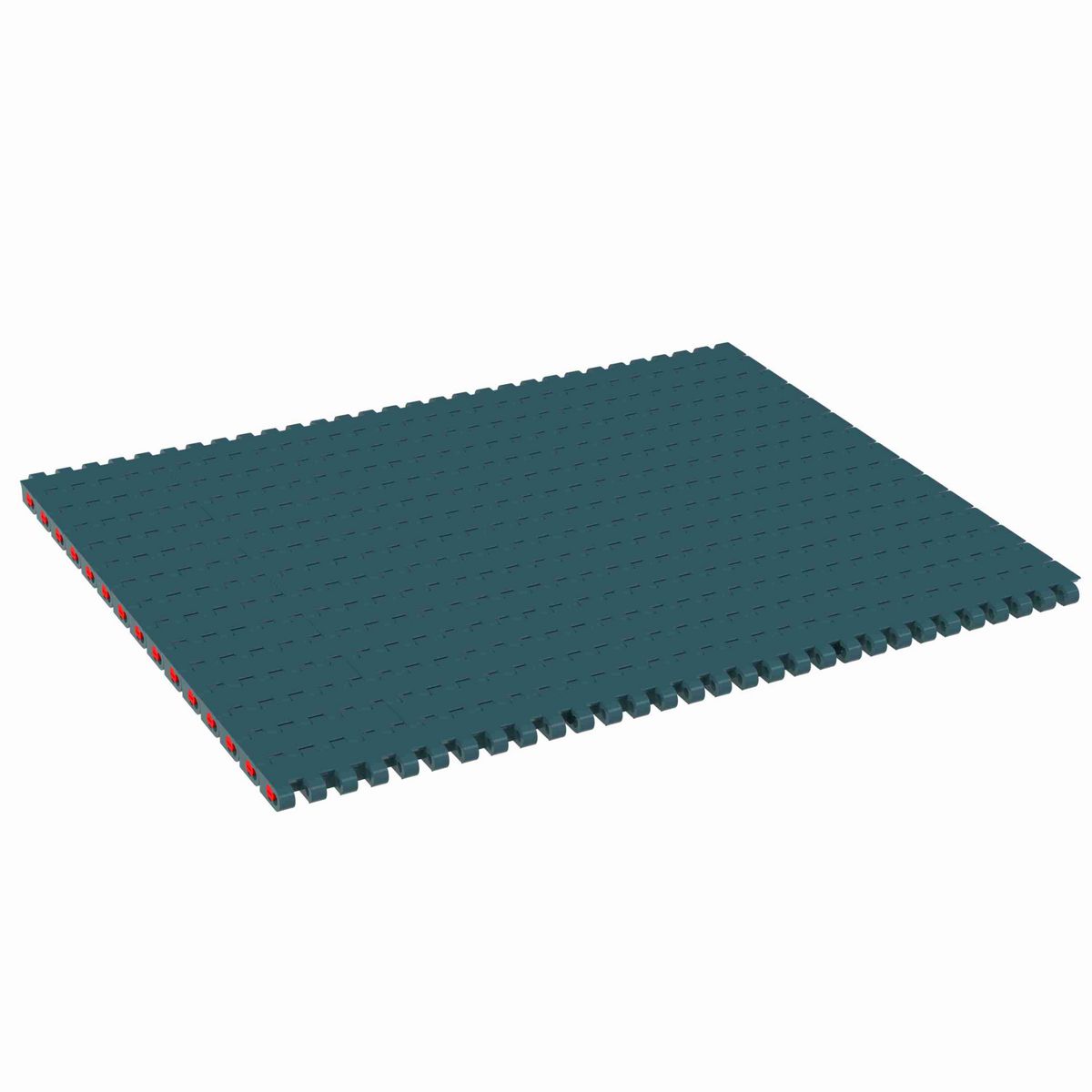 Rexnord 1005FT Straight Running Solid Top, Material: Green Low Friction Acetal, Width: 340mm, Pitch: 1in - 877.01.13