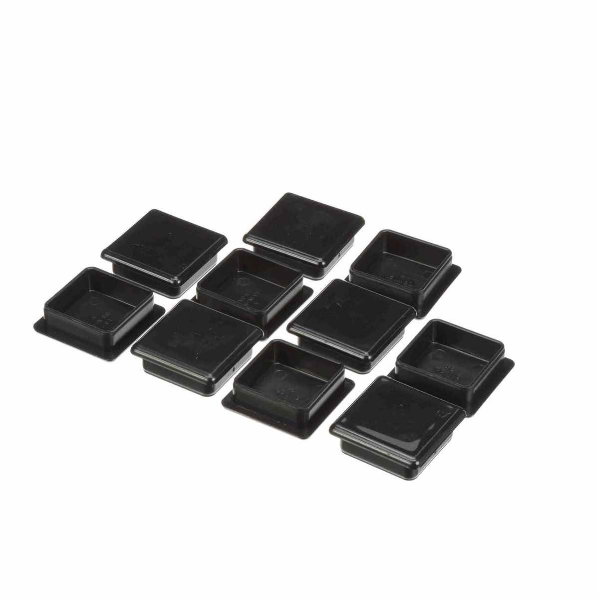 System Plast Tube Cap (Square); Series: VG-560, Thread: N/A for a 1-1/2 Sq. Tube w/ 0.065" Wall Thickness - VG-560-1.5-11