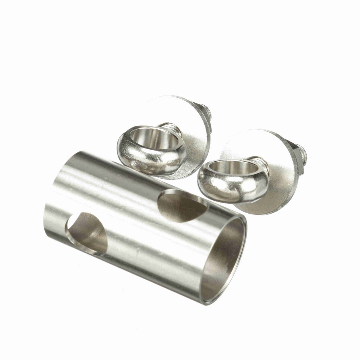 System Plast Cross Block for 5/8-in round x 5/8-in round w/ 2 Nuts - VG-621SNN-58-58