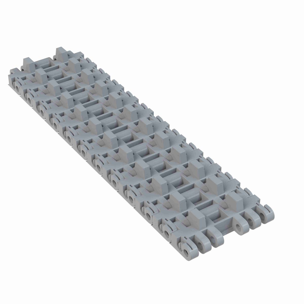 Rexnord 7705 Straight Running Solid Top, Material: Silver Platinum Series™ X, Width: 3.25in, Pitch: 1in - 10286169