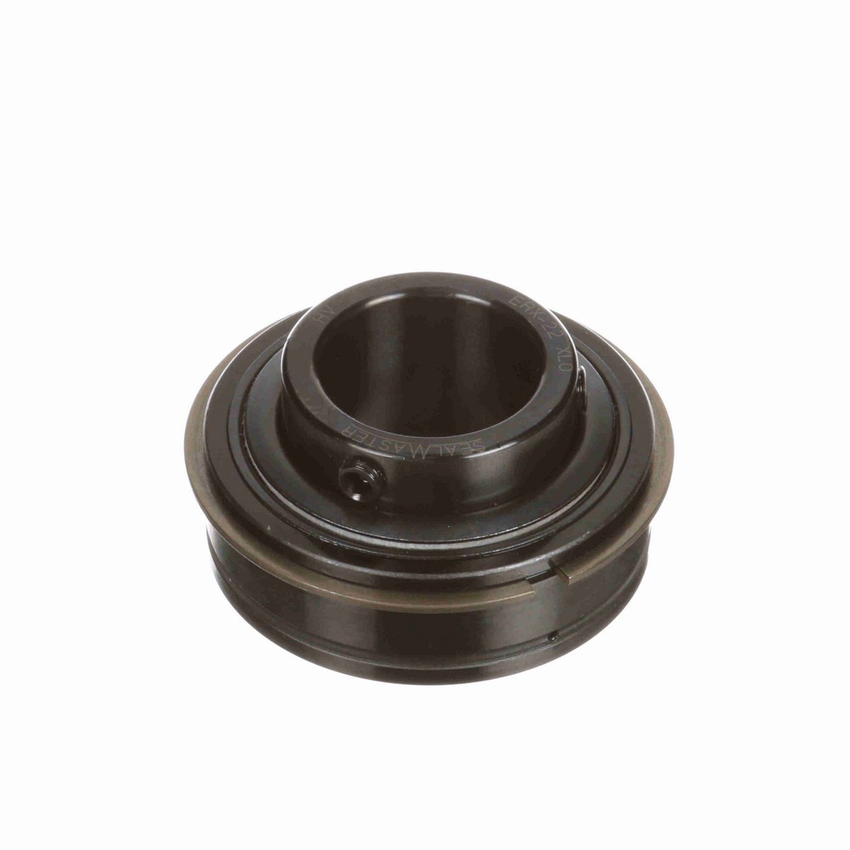 Sealmaster Mounted Insert Only Ball Bearing - 52100 Bearing Steel, Black Oxided - Setscrew Lock - Extra Low Drag - ERX-22 XLO