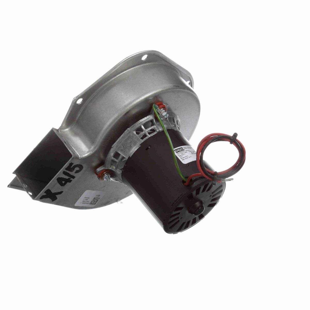 FASCO Rectangular Outlet Shaded Pole OEM Replacement Draft Inducer Blower, 208-230 Volts, Flange: No - A373