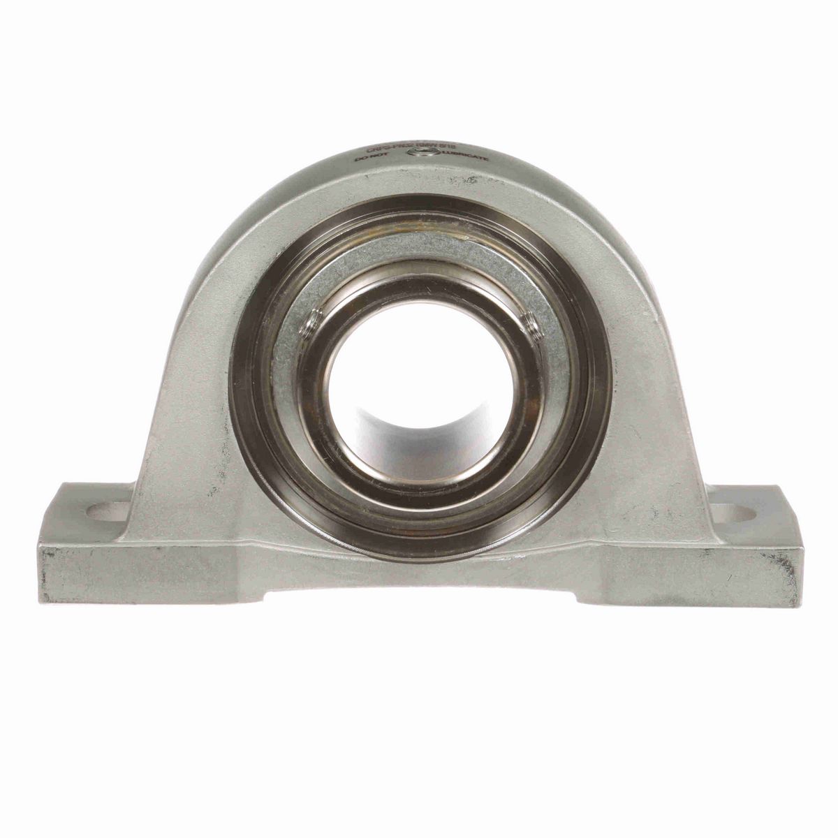 Sealmaster Mounted Stainless Steel Two Bolt Pillow Block Ball Bearing - 52100 Bearing Steel, Phosphorus Nickel Coated - Setscrew Lock - Corrosion Resistant - Reduced Maintenance - Lubed for Life - CRPS-PN32 RMW