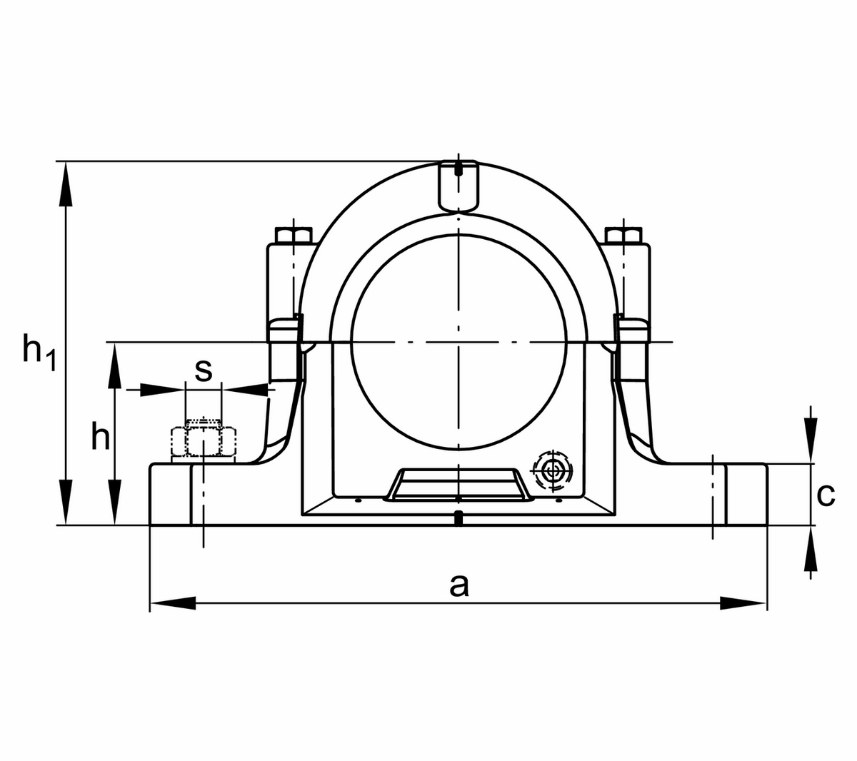 Стационарный корпус FAG SNV062-F-L