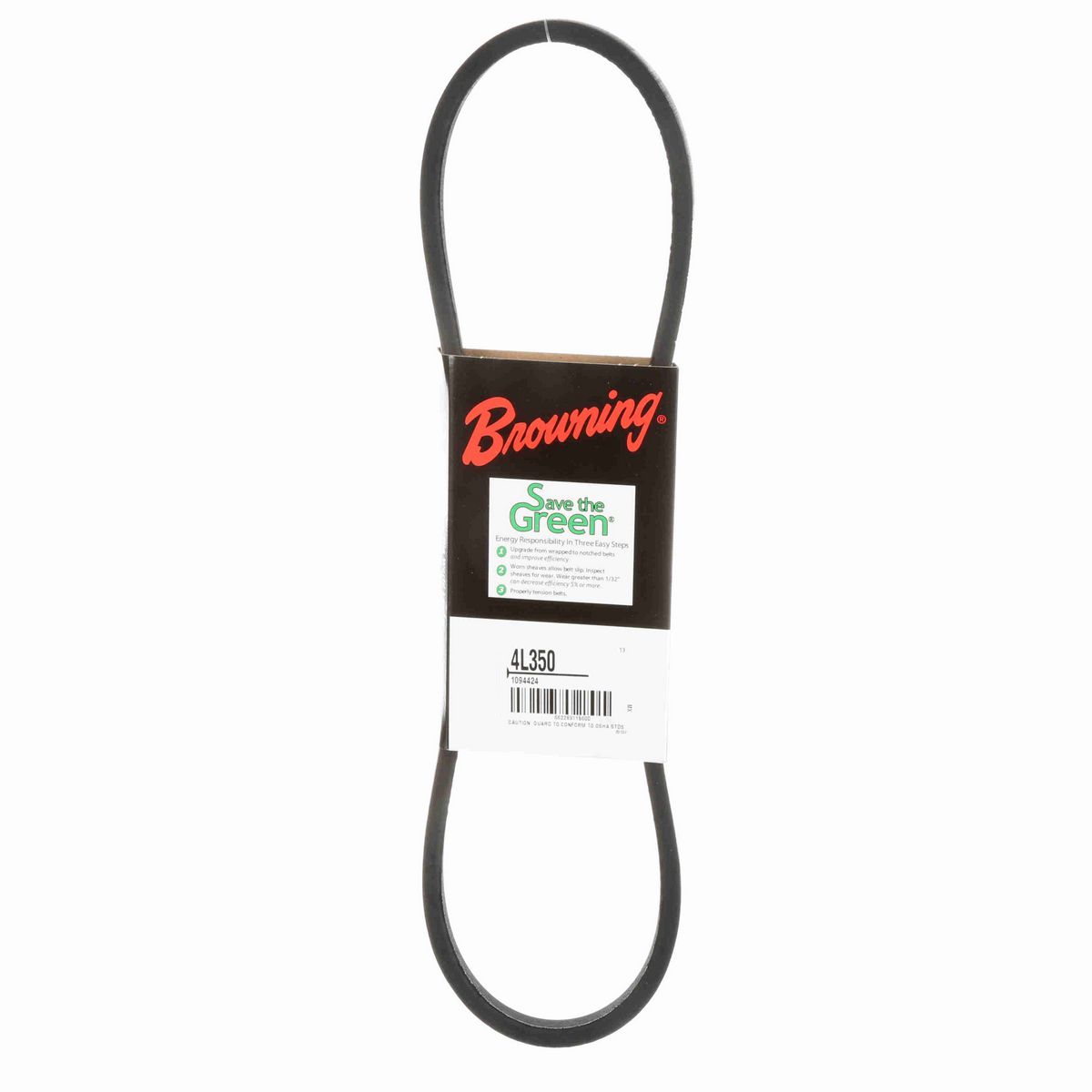 Browning Rubber FHP Belt - 4L350