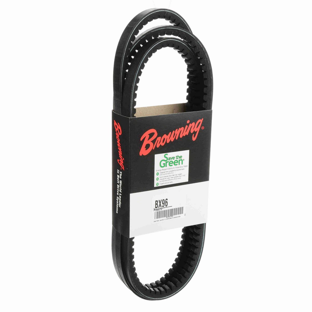 Browning EPDM Notched Belt 98% Efficient - BX96