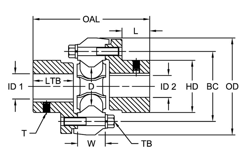 Saga Hubs - Rough Stock Bore Timken 68514422154