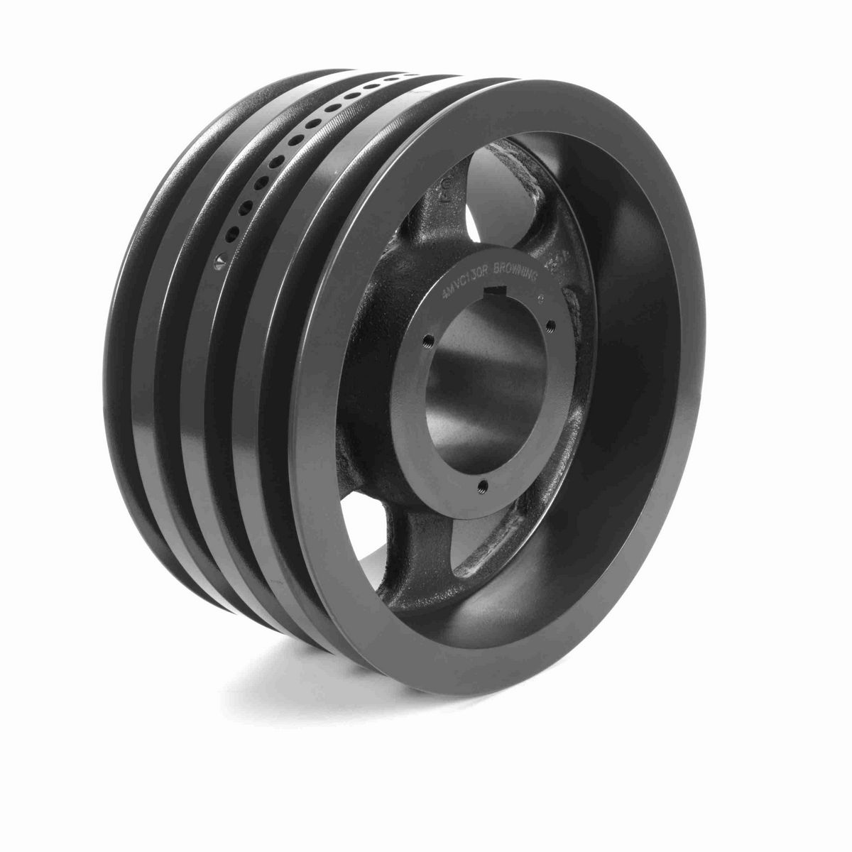 Browning 4 Groove Cast Iron Bushed Bore Companion Sheave - 4MVC130R