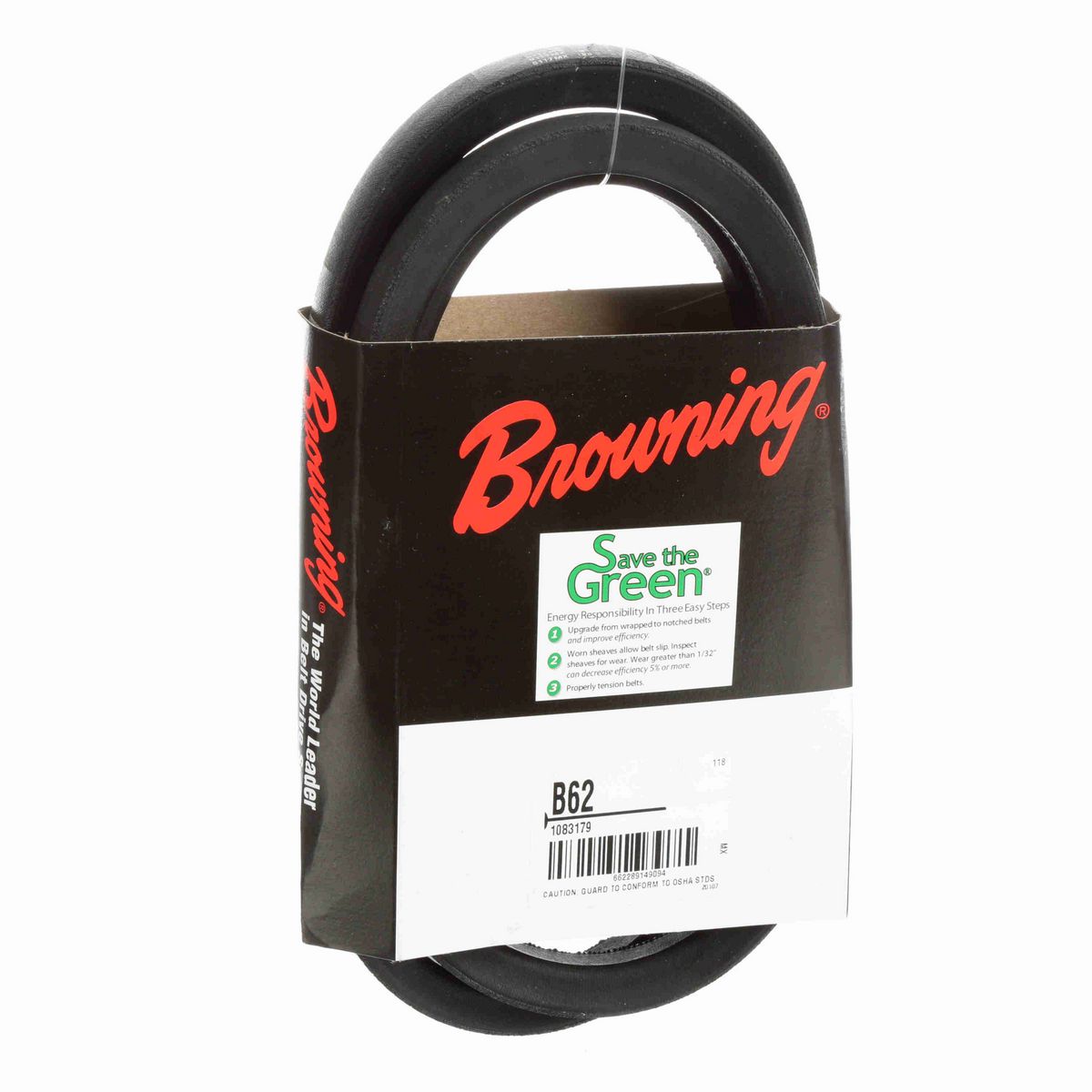 Browning Neoprene Wrapped Belt 95% Efficient - B62