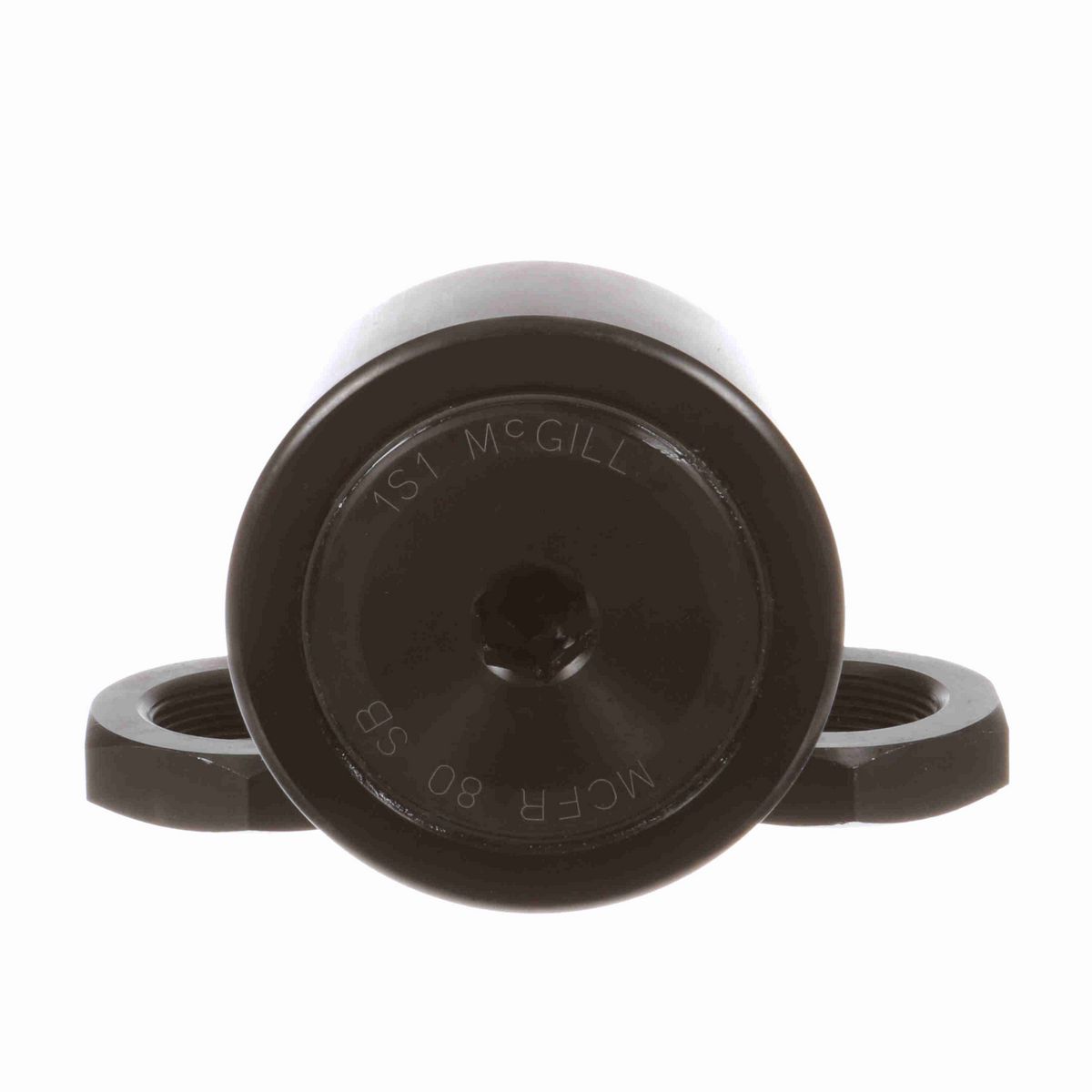 Опорный ролик с цапфой McGill CAMROL MCFR 80 SB, бочкообразный, с уплотнением, с шестигранным отверстием, метрический