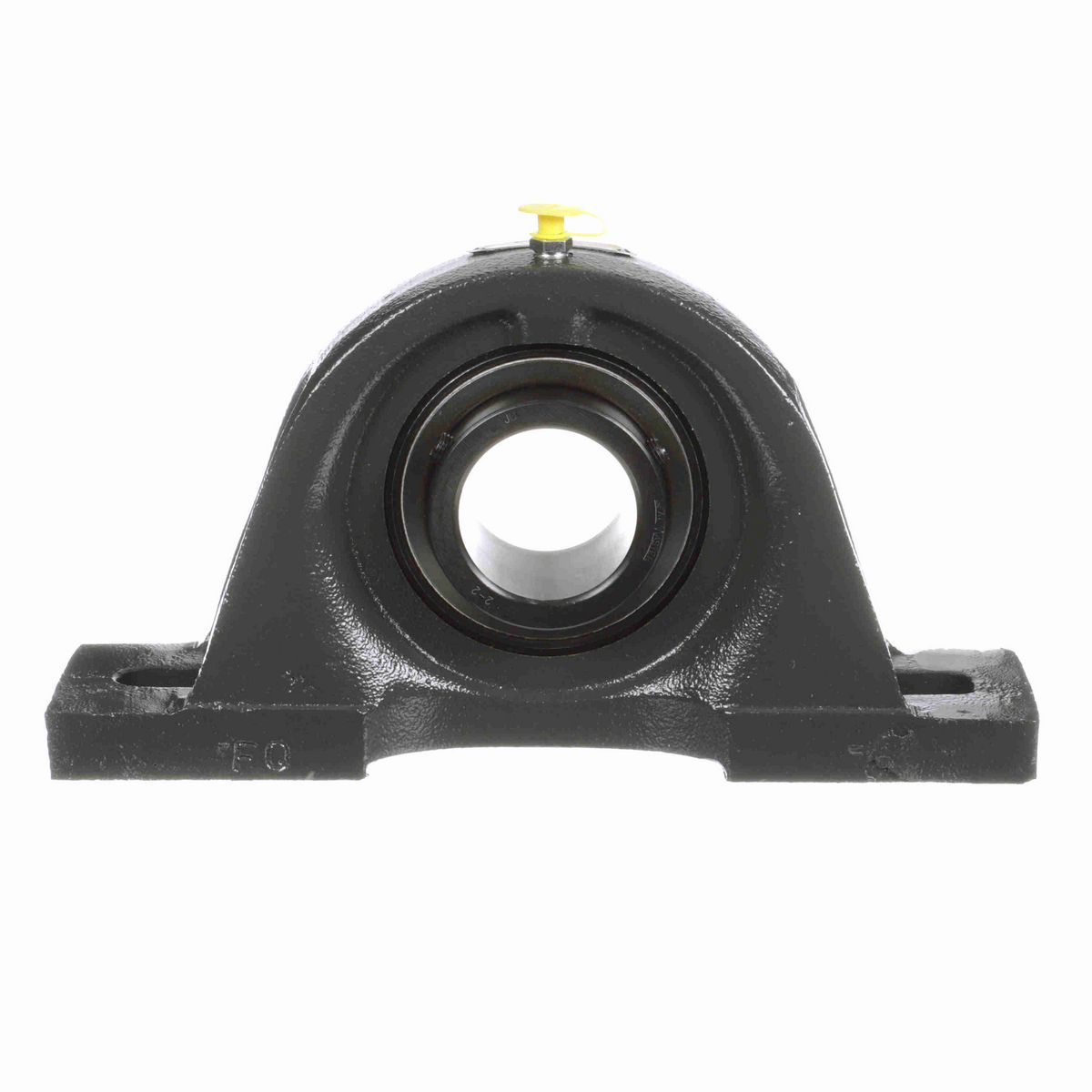 Sealmaster Mounted Cast Iron Two Bolt Pillow Block Ball Bearing - 52100 Bearing Steel, Black Oxided - Setscrew Lock - SP-32