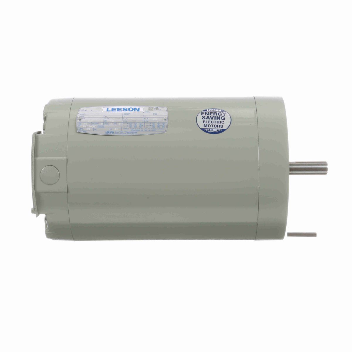 LEESON Fan and Blower Motor, 1 HP, 3 Ph, 60 Hz, 230/460 V, 900 RPM, 56C Frame, TEAO - 116202.00