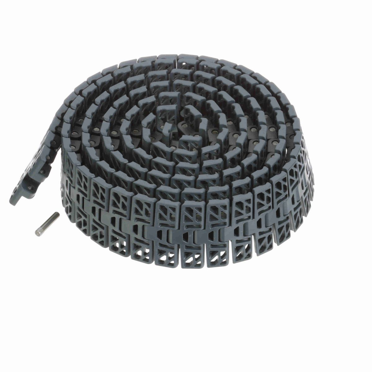 System Plast 2250FG-M Side-flexing Flush Grid, Material: NG evo (Gray Blue), Width: 3.3in, Pitch: 1in - NGE2250FG-M-K330