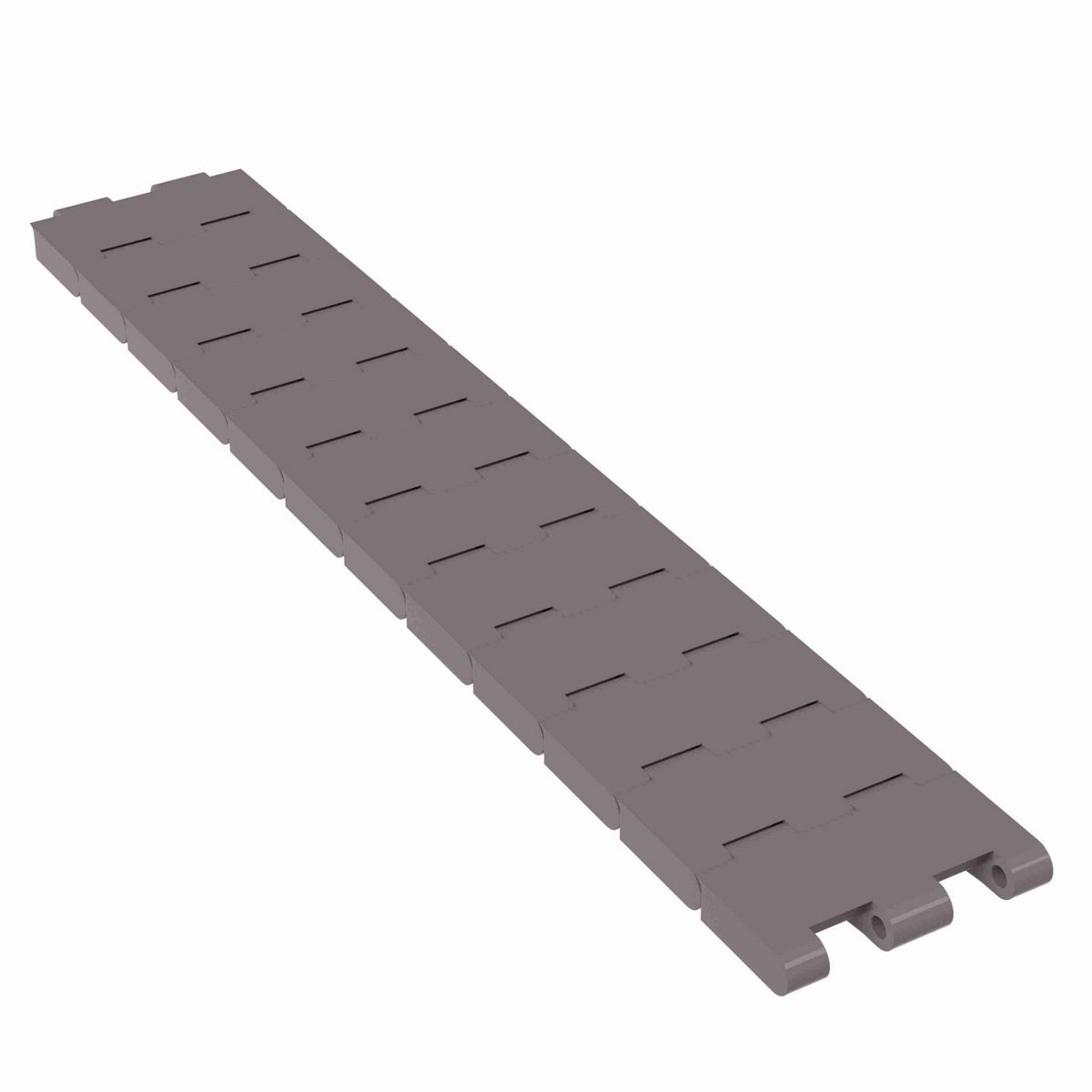 Rexnord 5705 Straight Running Solid Top, Material: Brown High Performance, Width: 3.25in, Pitch: 1.5in - 81416721