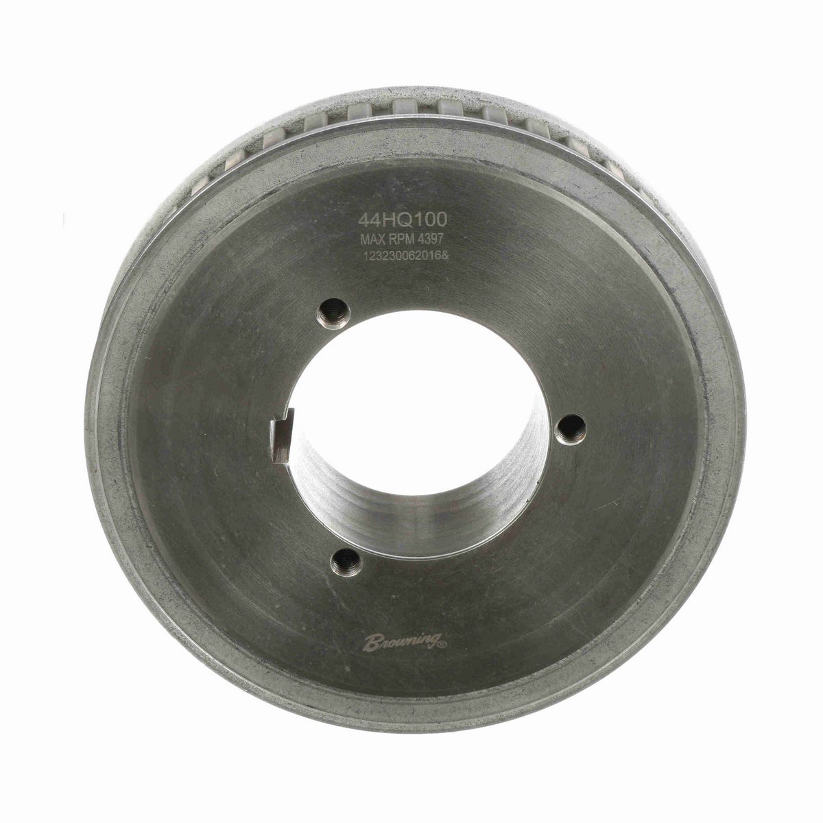 Browning Steel Bushed Bore Gearbelt Pulley - 44HQ100